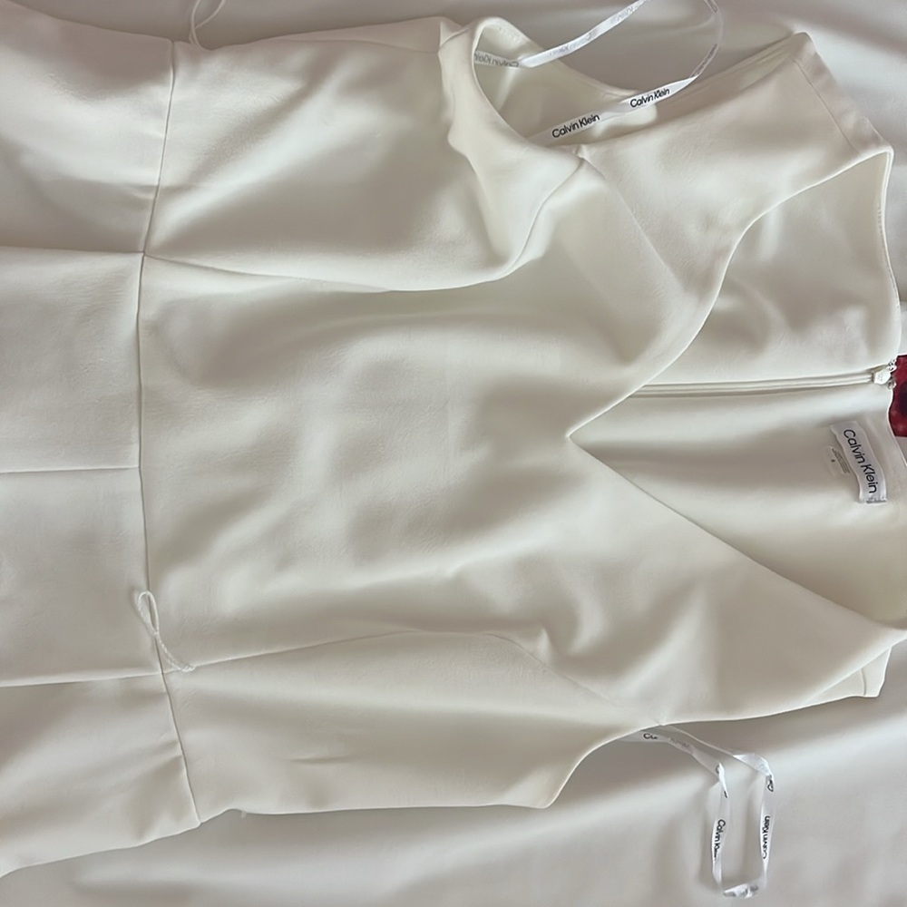 Elegant White Sleeveless jumpsuit - Picture 12 of 13